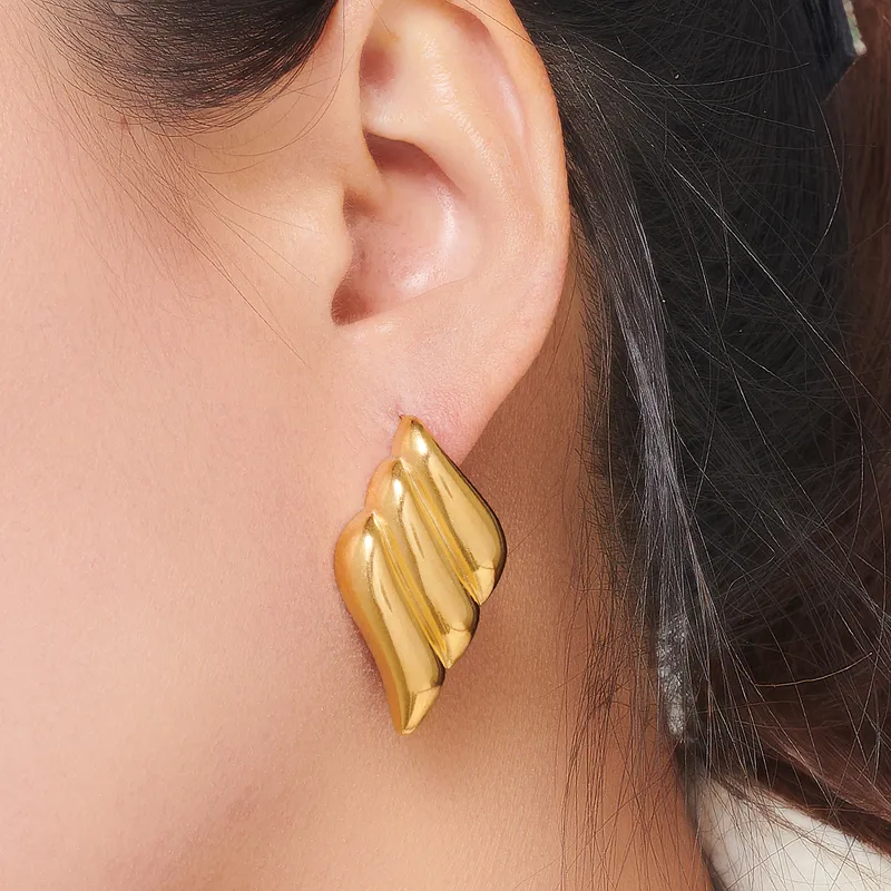 Gold Plated Vintage Statement Earrings