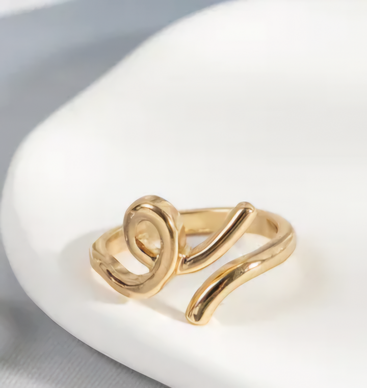 Modern Style Gold Wrap Ring