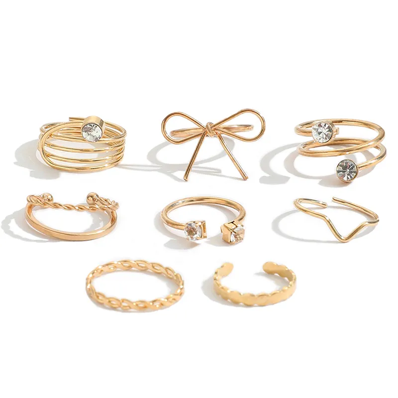 Trendy Ring Set